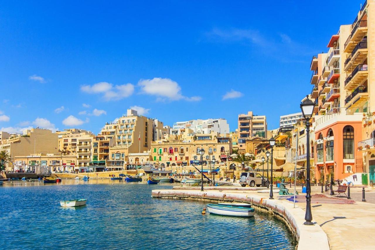 Luxury Garden View At Spinola Bay St Julians Daire Saint Julian's Dış mekan fotoğraf